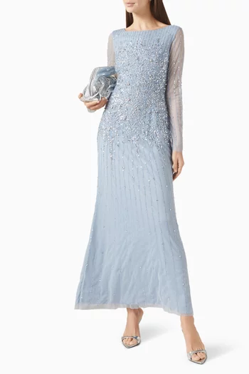 Sequin-embellished Gown