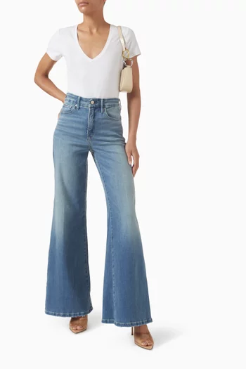 تي شيرت بقصة ضيقة قطن مطاطي للغاية