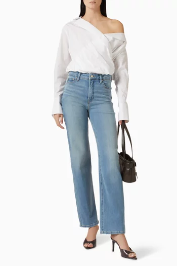 بودي سوت بأكتاف مكشوفة بوبلين