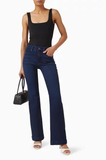 بنطال جينز ستاندرد كيك بقصة واسعة دينم