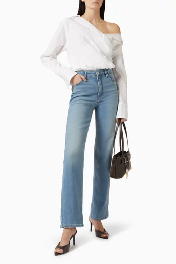 Good True Straight-leg Jeans in Denim