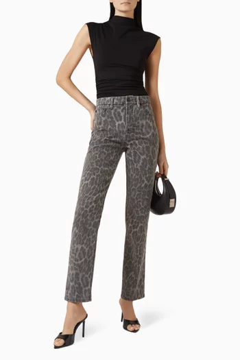 Good Icon Straight Jeans in Denim