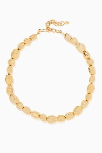 Kai Necklace in 24kt Gold-plated Metal