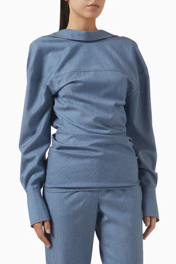 Reversed Tailored Shirt