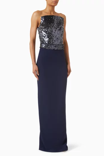 Amory Sequin Maxi Dress