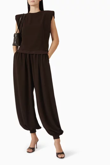 Balloon Pleated Pants