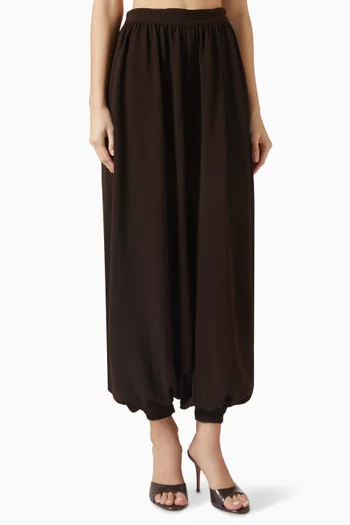 Balloon Pleated Pants