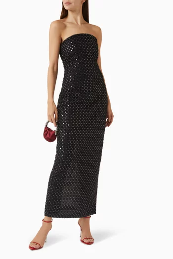 Bead-embellished Dress