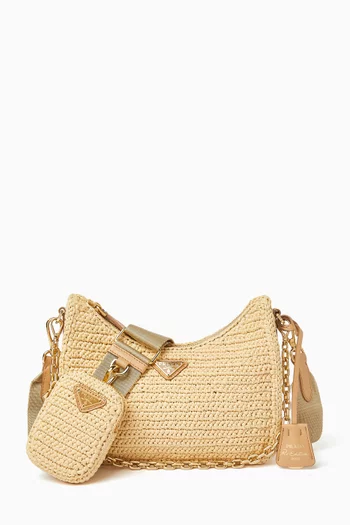 Re-Edition 2005 Crossbody Bag in Crochet