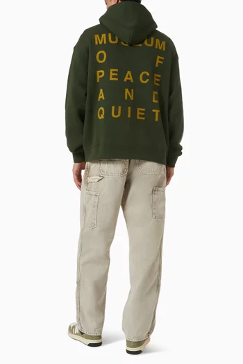 كنزة بغطاء رأس كاستيلي بسحّاب قطن