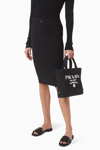 Small Tote Bag in Crochet