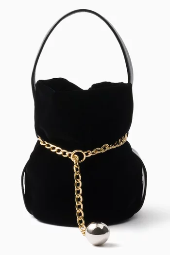 حقيبة بيتيت ساك نوار ميني مخمل