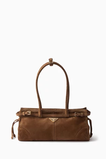 Medium Bonnie Handbag in Suede