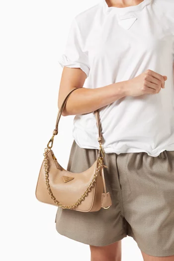 حقيبة ري اديشن ميني جلد سافيانو