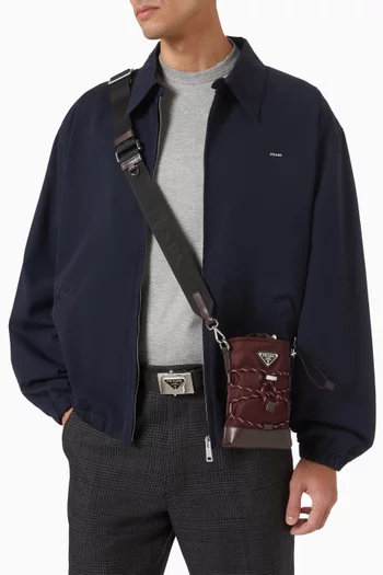 حافظة هاتف ذكي سبيد روك جلد ونايلون معاد تدويره