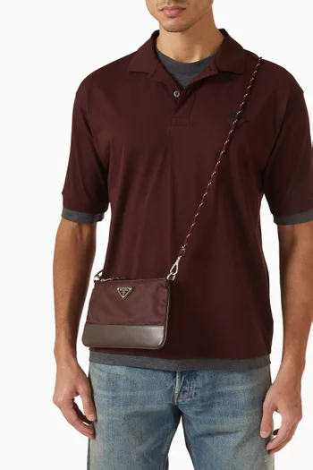 Speedrock Smartphone Case in Re-Nylon & Leather