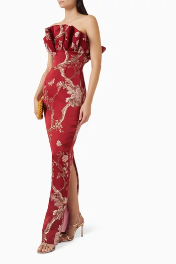 فستان سهرة نواه بروكيد