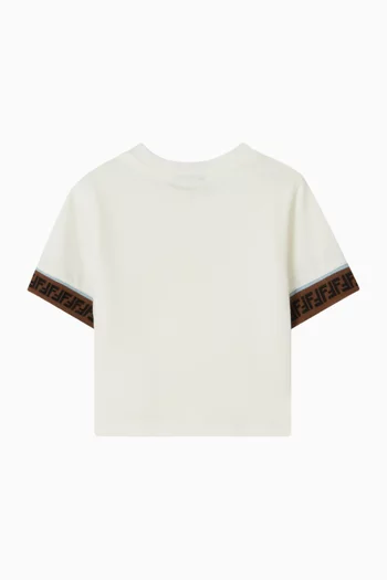 FF Logo T-shirt in Cotton