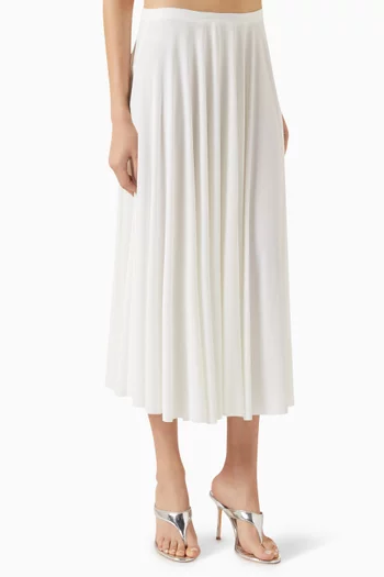 Flared Skirt in Poly Lycra