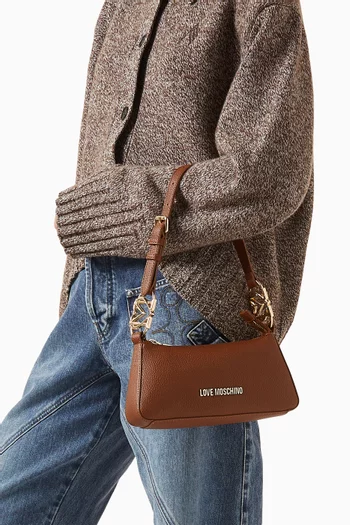 حقيبة كتف جلد صناعي من مجموعة جويل