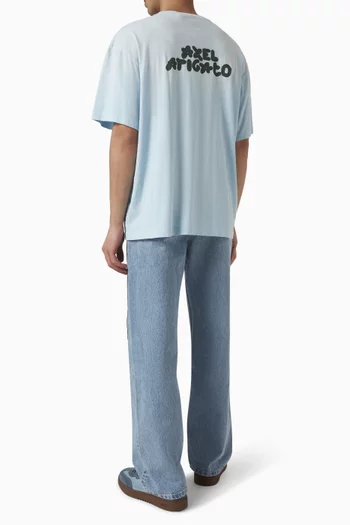 Bubble Reverse T-shirt in Cotton & Hemp