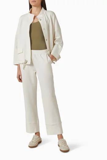 Crop Pants in Organic Cotton Terry