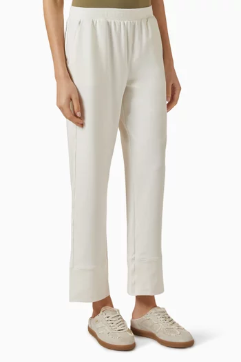 Crop Pants in Organic Cotton Terry
