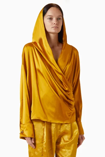 Zaino Shirt in Viscose-satin