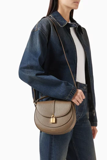 حقيبة سيينا سادل جلد حُبيبي