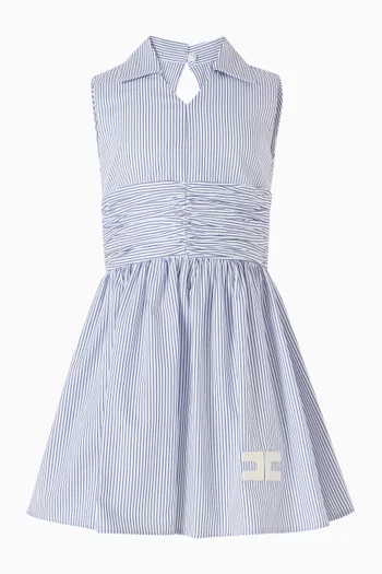 Sleeveless Striped Dress