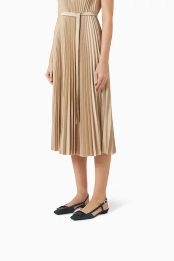 حذاء باليرينا بيل فيفييه بسير خلفي شمواه