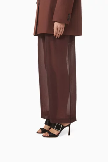 حذاء مفتوح ترومبيت بكعب 85 مم ستان