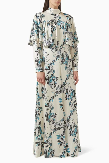 فستان هاربر بنقشة زهور