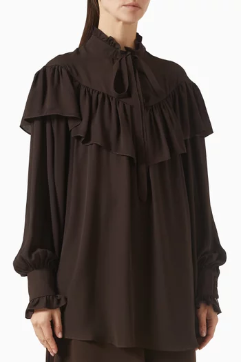 بلوزة زين بكشكش