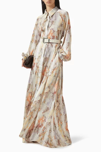 فستان ستيلا بحزام