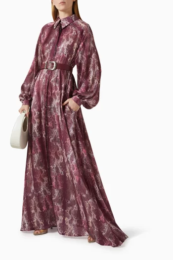 فستان ستيلا بحزام