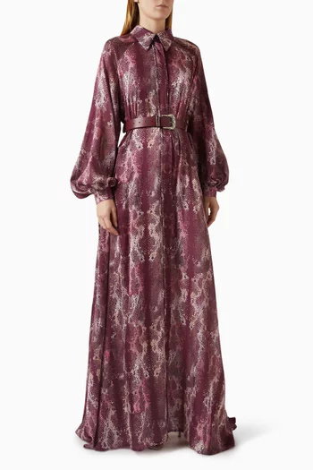 فستان ستيلا بحزام