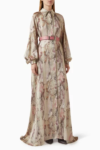 فستان ستيلا بحزام