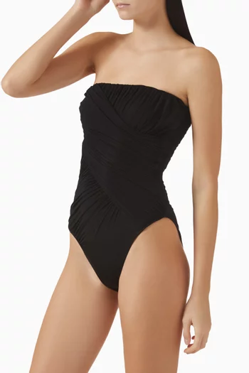 Alondra Ruched One-piece Swimsuit
