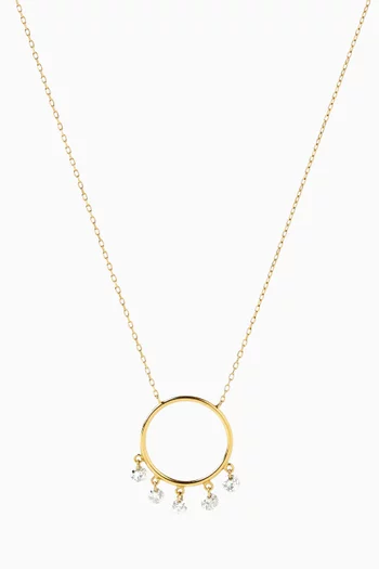 Boheme Diamond Necklace in 18kt Gold