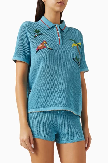 Gitana Top in Cotton-knit