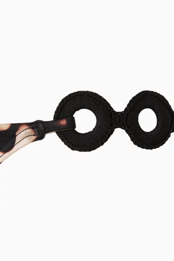 Sisley Tortoise-print Bikini Briefs