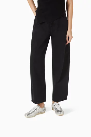 سنيكرز جابان جلد بنقشة جلد التمساح