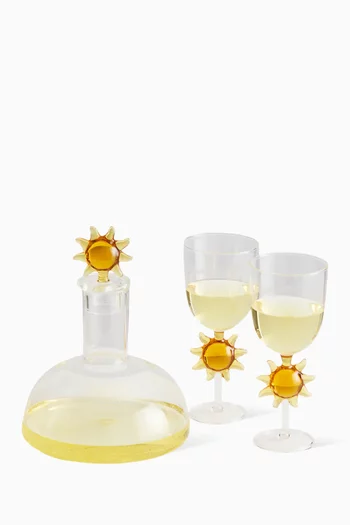 Le Soleil Decanter in Glass