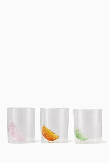 Citrus Gobelets, Set of 3