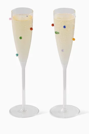 طقم كؤوس رفيعة بومبونيت، قطعتان