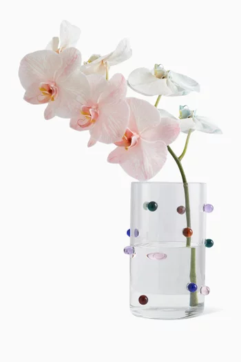 مزهرية بومبونيت زجاج