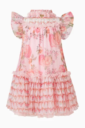 Marigold Flower Dress