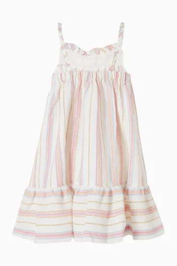 Oceana Jacquard Stripe Sun Dress
