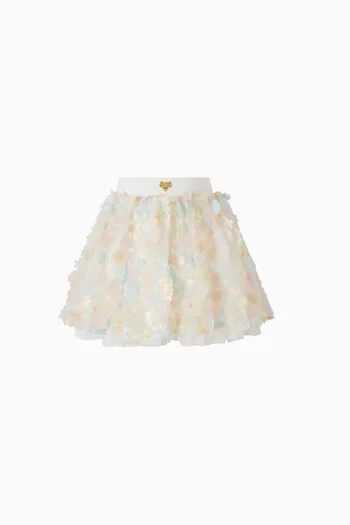 Blossom 3D Multi Flower Skirt